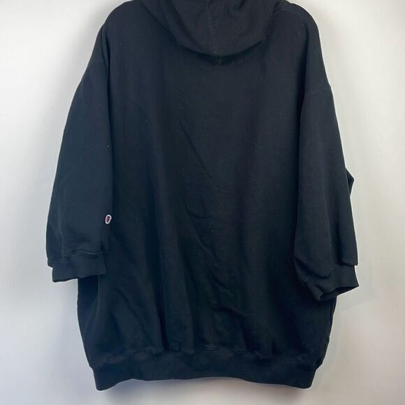 Champion Authentic Men's Reverse Weave Collab Pullover Hoodie Black 2XL - Picture 7 of 8